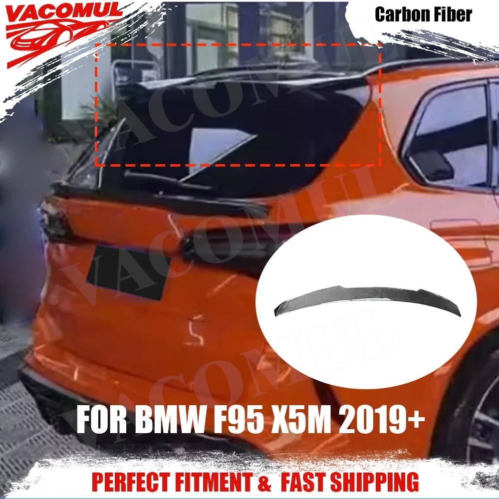 VACOMUL Carbon Fiber Rear Spoiler Trunk Wing for BMW F95 X5M 2019-2022 Rear Lip Spoiler Car Styling Exterior Accessories
VACOMUL Carbon Fiber Rear Spoiler Trunk Wing for BMW F95 X5M 2019-2022 Rear Lip Spoiler Car Styling Exterior Accessories