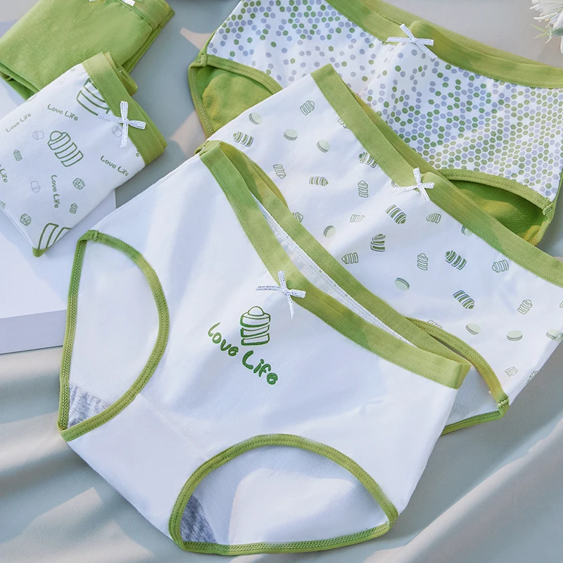 5Pcs/Set Women's Cotton Panties Breathable Lingerie Cute Print Girls Briefs Sexy Underpants Low Waist Soft Female Underwear
5Pcs/Set Women's Cotton Panties Breathable Lingerie Cute Print Girls Briefs Sexy Underpants Low Waist Soft Female Underwear