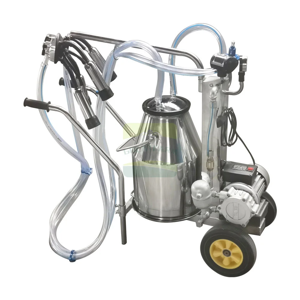 Hot Selling Brand New Stainless Steel Dry Pump Vacuum Milking Machine Cattle Sheep Other Animals Equipment for Animal Husbandry
Hot Selling Brand New Stainless Steel Dry Pump Vacuum Milking Machine Cattle Sheep Other Animals Equipment for Animal Husbandry