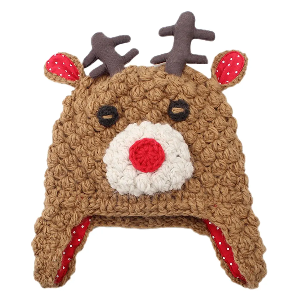 Antlers Design Knitted Baby Cap Warm Winter Hat for Infants Soft Skin-Friendly Thick Cozy Knit Beanie for Autumn and Winter
Antlers Design Knitted Baby Cap Warm Winter Hat for Infants Soft Skin-Friendly Thick Cozy Knit Beanie for Autumn and Winter