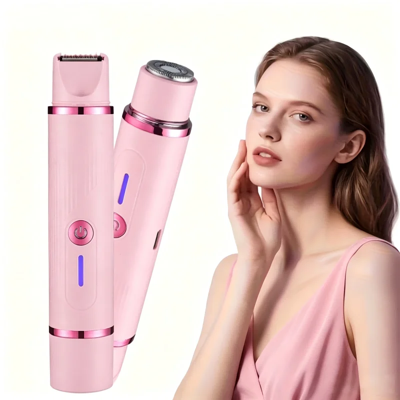 2-in-1 Women's Hair Trimmer & Electric Shaver, USB Rechargeable, Dual-Head Design for Easy Use, Ideal for Home & Travel
2-in-1 Women's Hair Trimmer & Electric Shaver, USB Rechargeable, Dual-Head Design for Easy Use, Ideal for Home & Travel