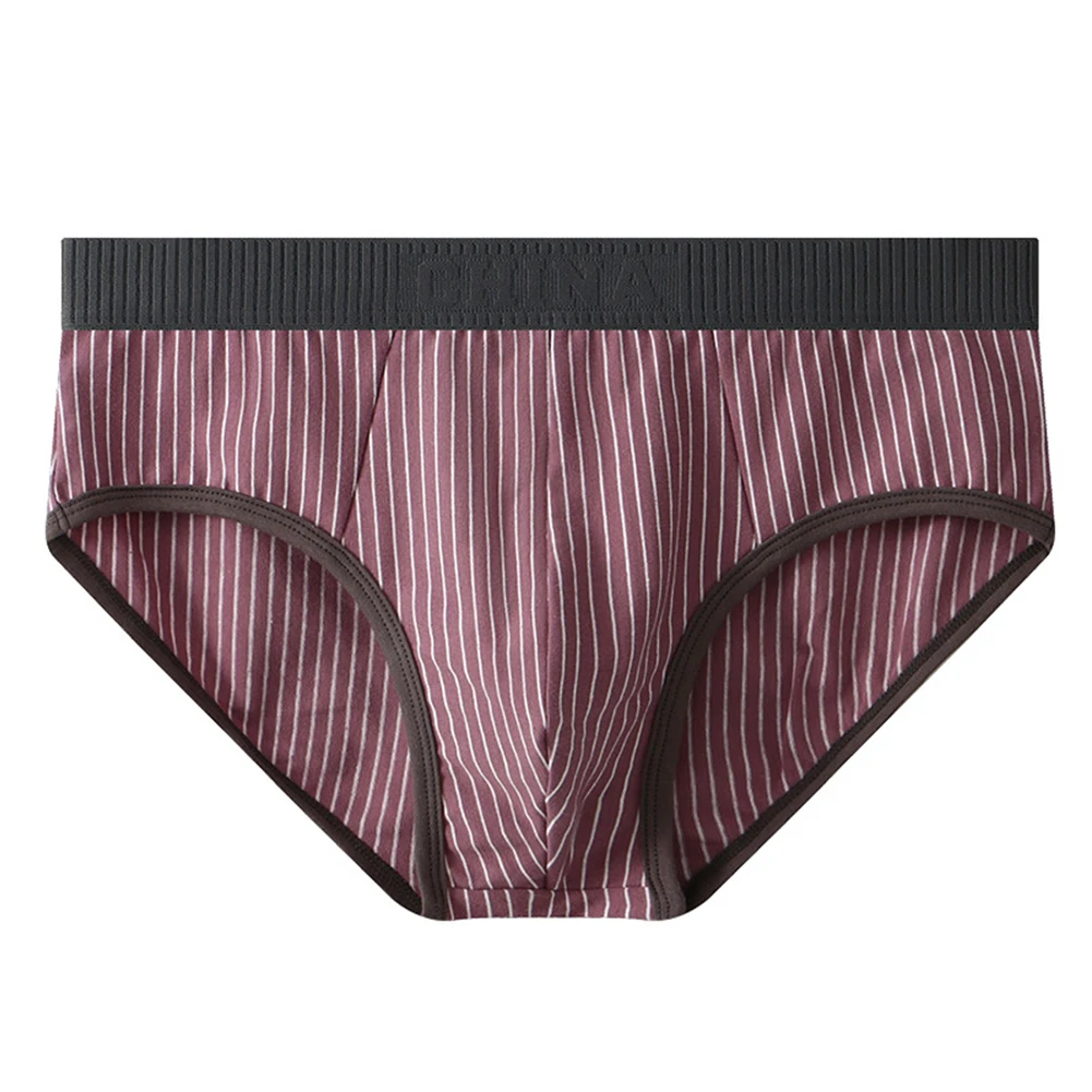 Comfortable For Autumn For Spring Breathable Briefs Mens Stripe Panties High Elasticity Men's Lingerie Stripe Pattern
Comfortable For Autumn For Spring Breathable Briefs Mens Stripe Panties High Elasticity Men's Lingerie Stripe Pattern