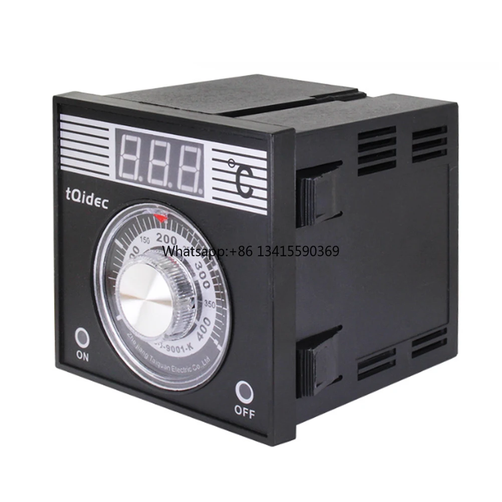 Digital Display Safe and Durable 0~400 Degrees AC220/380V Baking Oven Special Thermostat
Digital Display Safe and Durable 0~400 Degrees AC220/380V Baking Oven Special Thermostat