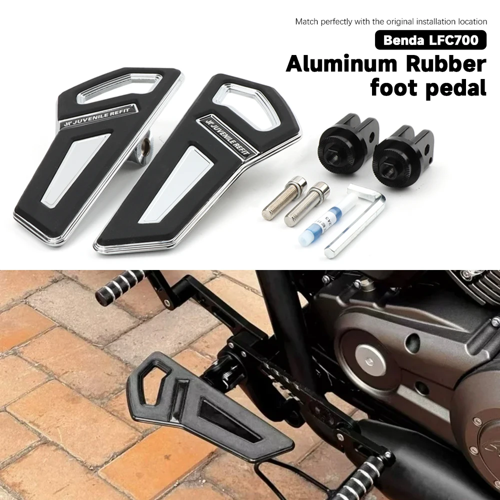 For Benda LFC700 LFC 700 Lfc700 Motorcycle Foot pedal Adjustable Enlarged front foot pedal Anti-slip Pedal Front Footrest
For Benda LFC700 LFC 700 Lfc700 Motorcycle Foot pedal Adjustable Enlarged front foot pedal Anti-slip Pedal Front Footrest
