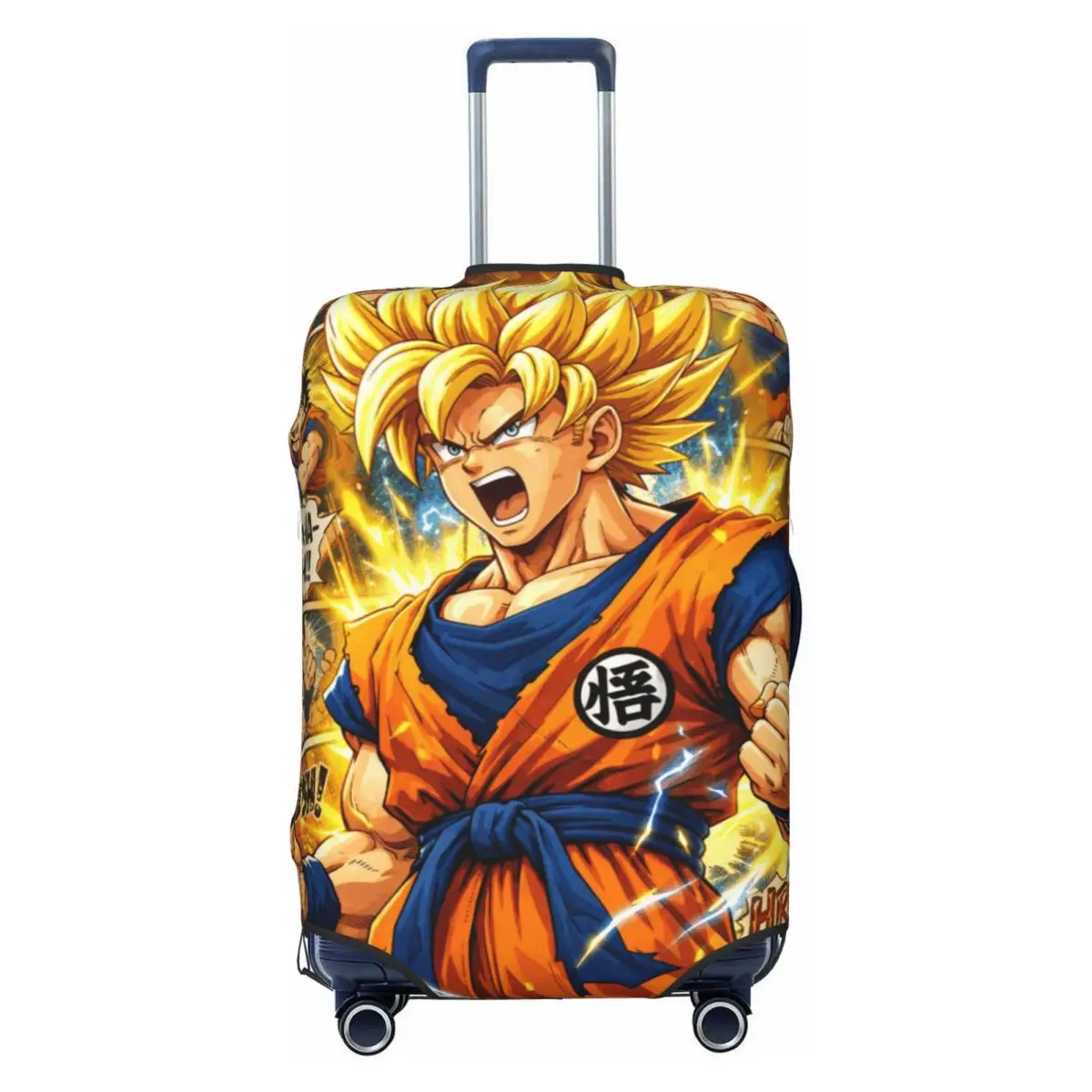 Custom DBZ Dragons Ball Goku Japanese Anime Luggage Cover Protector Cute Travel Suitcase Covers for 18-32 Inch
Custom DBZ Dragons Ball Goku Japanese Anime Luggage Cover Protector Cute Travel Suitcase Covers for 18-32 Inch