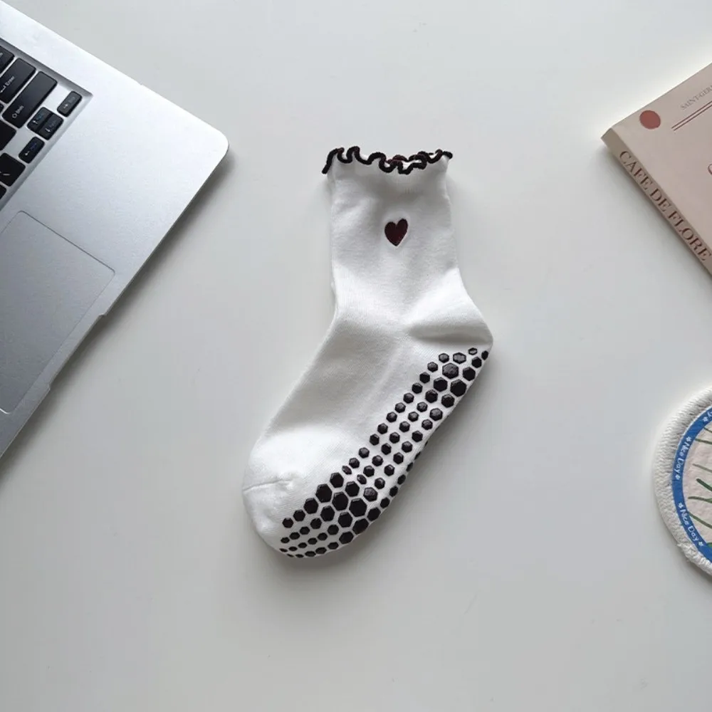 New Cotton Yoga Socks Ruffle Cuff Non Slip Pilates Socks Silicone Grips Breathable Grip Socks Yoga Barre Ballet
New Cotton Yoga Socks Ruffle Cuff Non Slip Pilates Socks Silicone Grips Breathable Grip Socks Yoga Barre Ballet