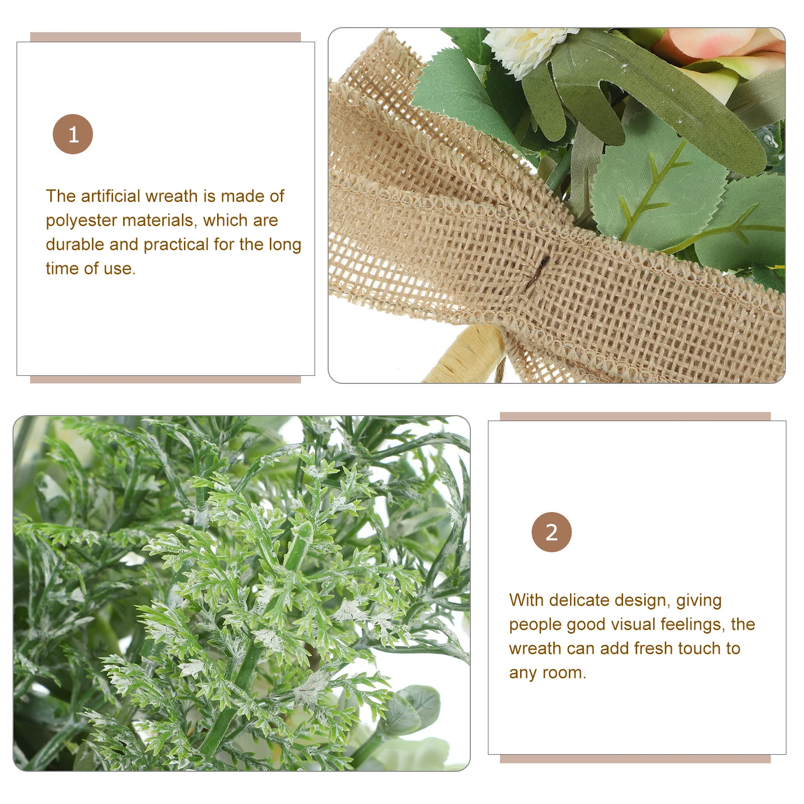 Artificial Floral Swag Decoration Faux Hanging Flower Wedding Door Wreath Realistic Texture Home Decal Scene Prop
Artificial Floral Swag Decoration Faux Hanging Flower Wedding Door Wreath Realistic Texture Home Decal Scene Prop