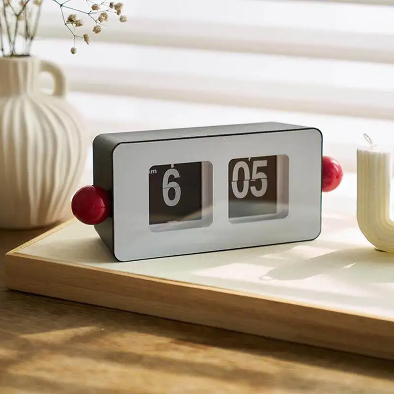 Creative Automatic Flip Clock Vintage Minimalist Desktop Decor for Bedroom Nightstand Digital Clock Quiet Flip Number Timepiece
Creative Automatic Flip Clock Vintage Minimalist Desktop Decor for Bedroom Nightstand Digital Clock Quiet Flip Number Timepiece