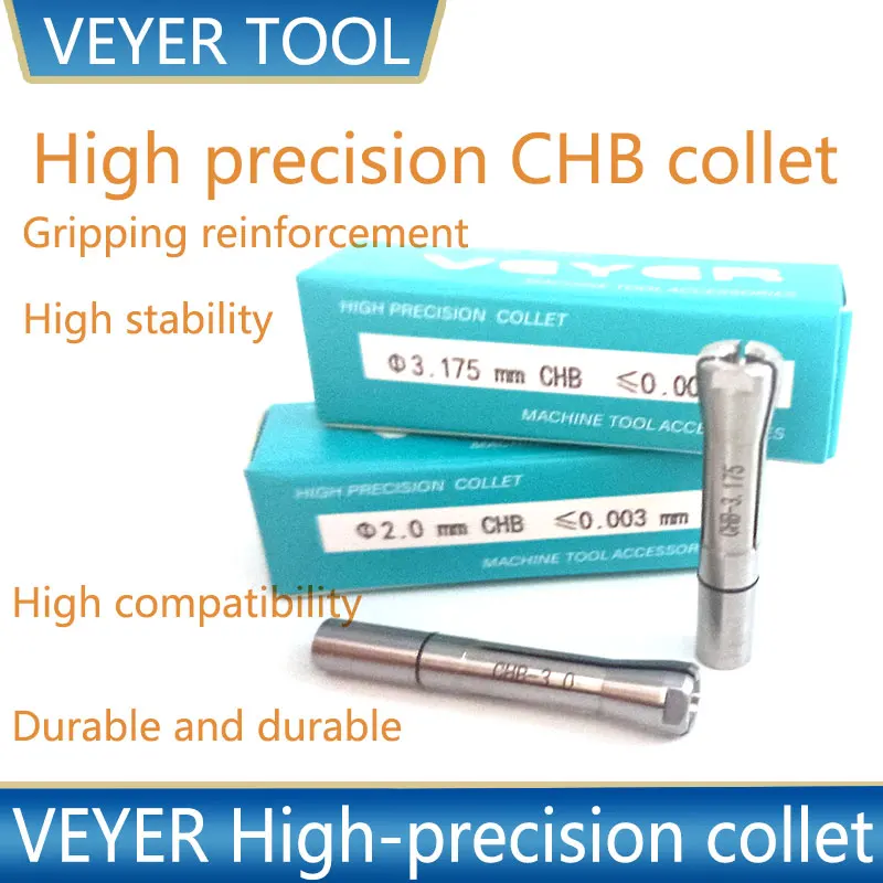 VEYER Mini Collet Chuck CHB-3.175 CHB2.0 CHB3.0 bench grinder chuck pneumatic grinder chuck quick grip chuck corner drill chuck
VEYER Mini Collet Chuck CHB-3.175 CHB2.0 CHB3.0 bench grinder chuck pneumatic grinder chuck quick grip chuck corner drill chuck