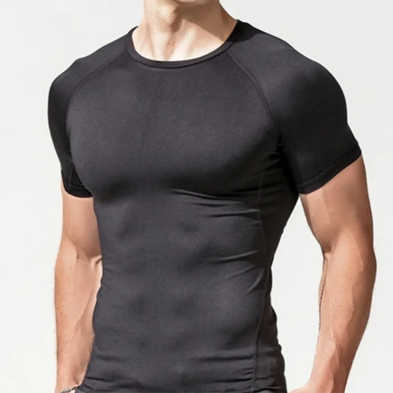 High comfortable short sleeve T-shirt casual light Gym Tops quality men breathable fast drying running sports fitness breathable
High comfortable short sleeve T-shirt casual light Gym Tops quality men breathable fast drying running sports fitness breathable