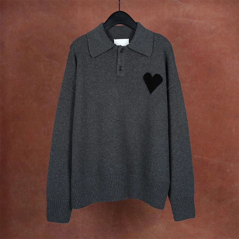 Шерстяной свитер Ne Long Sve с вышивкой, вязаный кардиган Lazy Ins Sle для женщин, повседневный свободный крой с сердечком и буквенным узором
Шерстяной свитер Ne Long Sve с вышивкой, вязаный кардиган Lazy Ins Sle для женщин, повседневный свободный крой с сердечком и буквенным узором