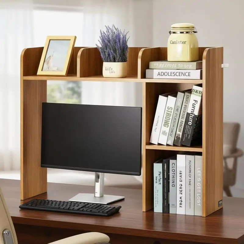 Free Shipping-Wooden Desktop Organizer Hutch 37.2" x 9.5" x 28.9" For Study Desk Workstation Dormitory Tiered Storage Open Shelves Brown Texture Feet Pads Space Saving Structure
Free Shipping-Wooden Desktop Organizer Hutch 37.2" x 9.5" x 28.9" For Study Desk Workstation Dormitory Tiered Storage Open Shelves Brown Texture Feet Pads Space Saving Structure
