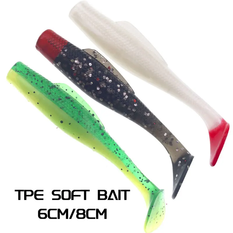 TPR Soft Lures Two Color T Tail Floating Bionic Soft Baits Set For Black Pond Bass Perch Mandarin Fish Freshwater Fishing Tackle
TPR Soft Lures Two Color T Tail Floating Bionic Soft Baits Set For Black Pond Bass Perch Mandarin Fish Freshwater Fishing Tackle