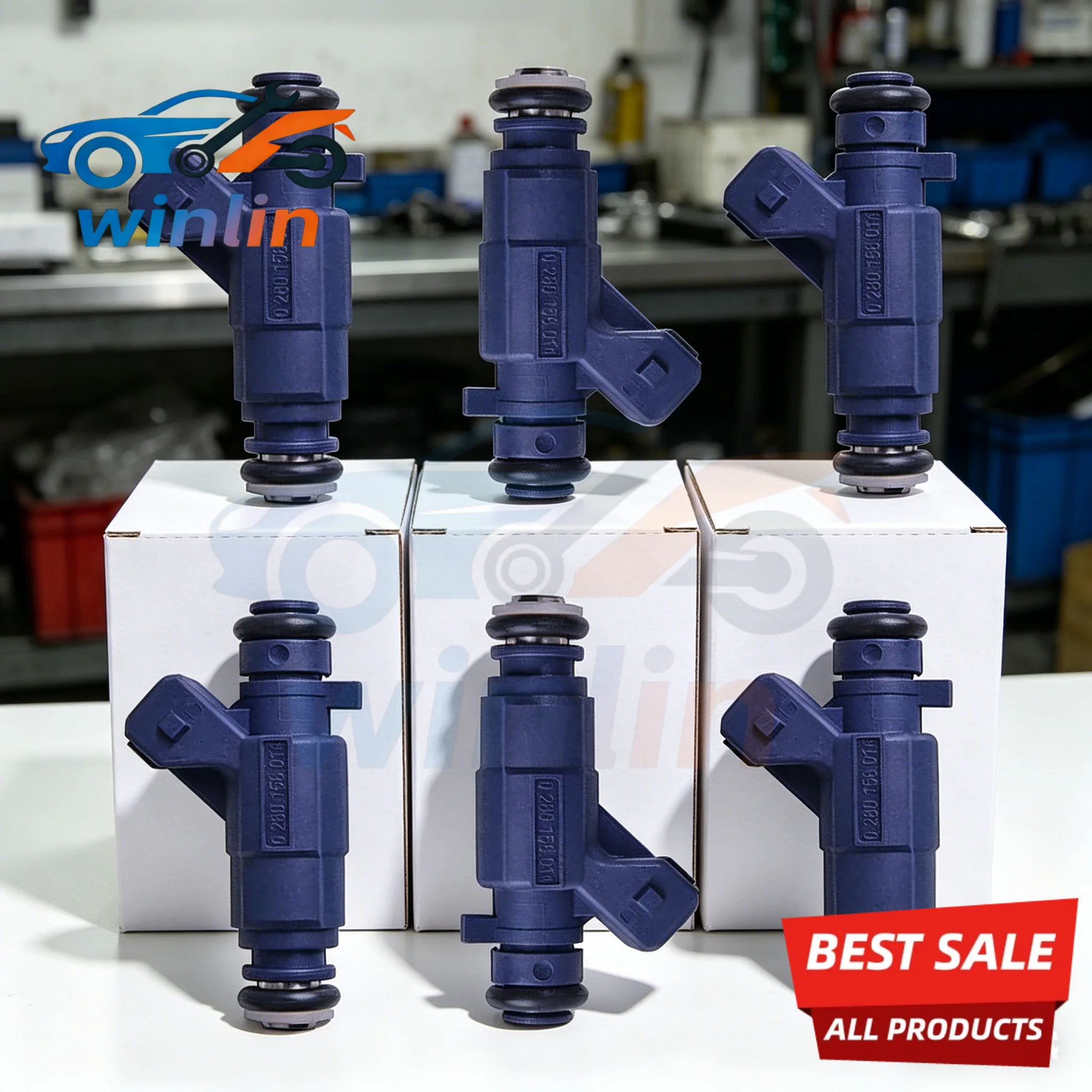 6pcs OEM Fuel Injector Nozzle 0280156014 Auto Engine Replacement Parts for Mercedes-Benz for Chrysler Crossfire
6pcs OEM Fuel Injector Nozzle 0280156014 Auto Engine Replacement Parts for Mercedes-Benz for Chrysler Crossfire