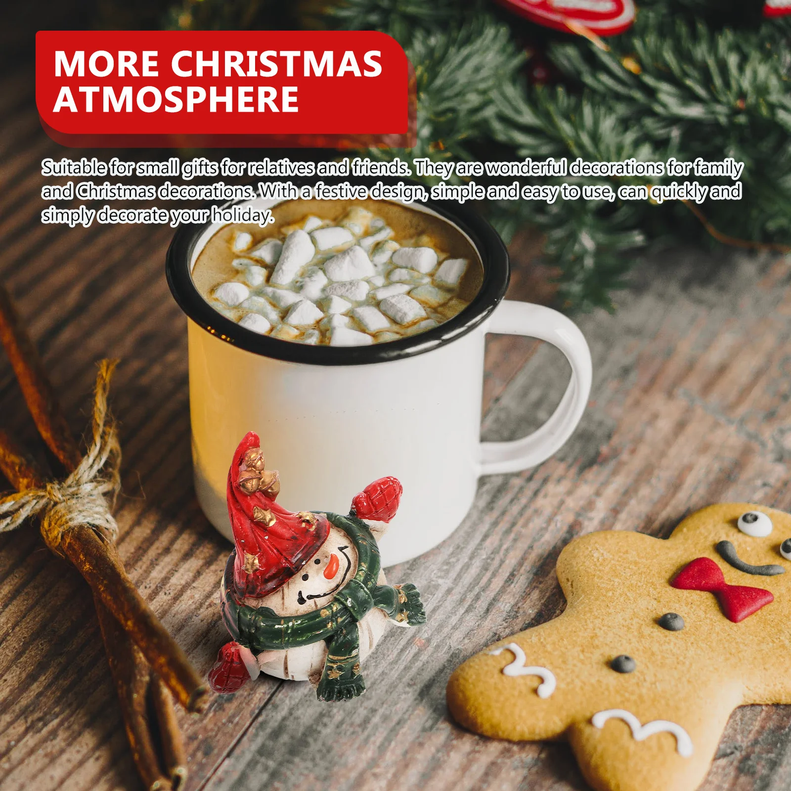 1pc Snowman Decorative Resin Craft Christmas Ornament For Home Desktop Scene Xmas Gift Holiday Decoration Garden Statue
1pc Snowman Decorative Resin Craft Christmas Ornament For Home Desktop Scene Xmas Gift Holiday Decoration Garden Statue