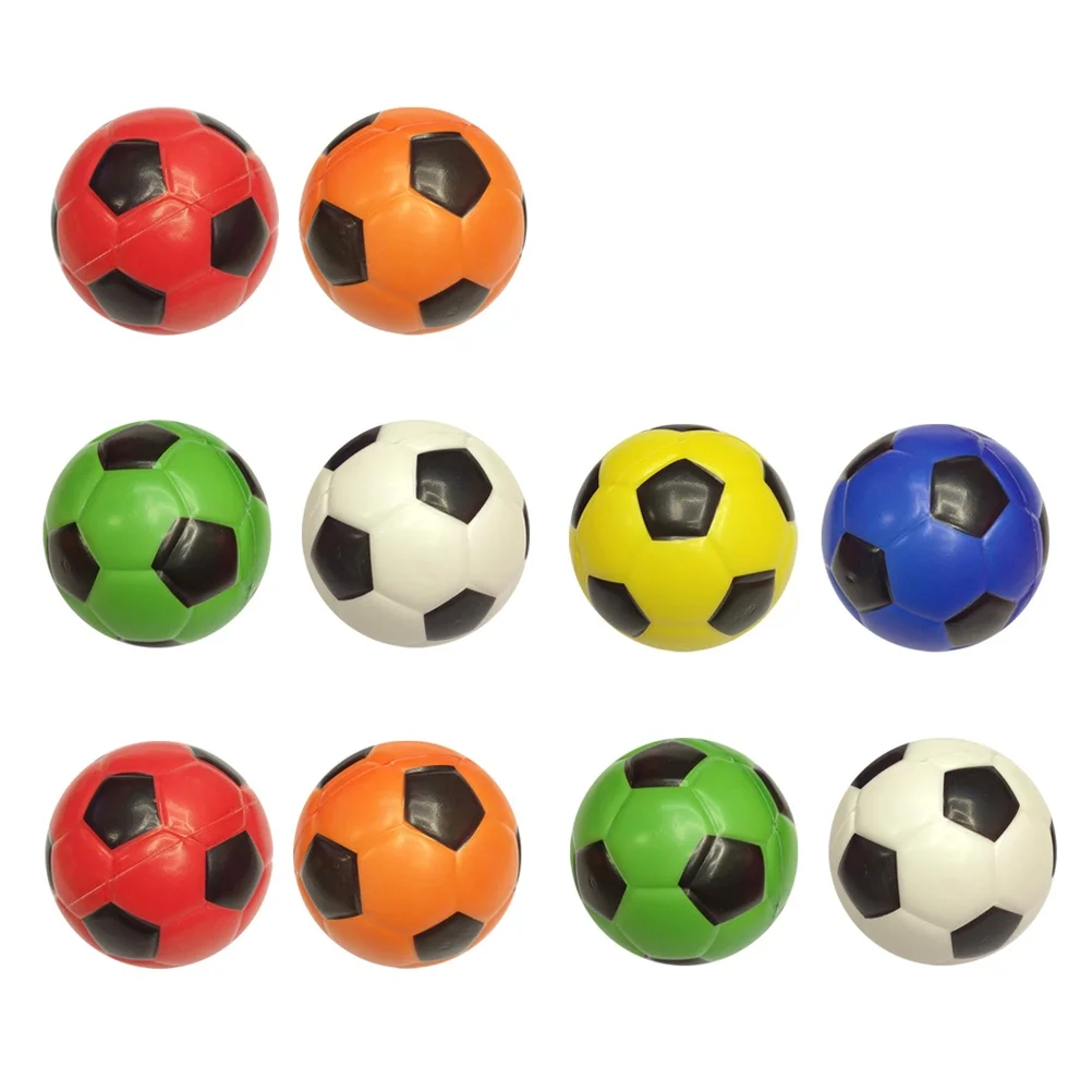 10Pcs Football Sponge Balls Colorful 6.3cm Elastic Slow Rising Decompression Stress Relief Pressure Squeeze Hand Activity
10Pcs Football Sponge Balls Colorful 6.3cm Elastic Slow Rising Decompression Stress Relief Pressure Squeeze Hand Activity