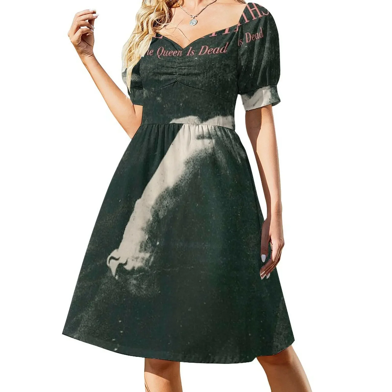 The Queen Is Dead Short-Sleeved Dress summer dress evening dresses ladies Woman dresses Woman's evening dress
The Queen Is Dead Short-Sleeved Dress summer dress evening dresses ladies Woman dresses Woman's evening dress