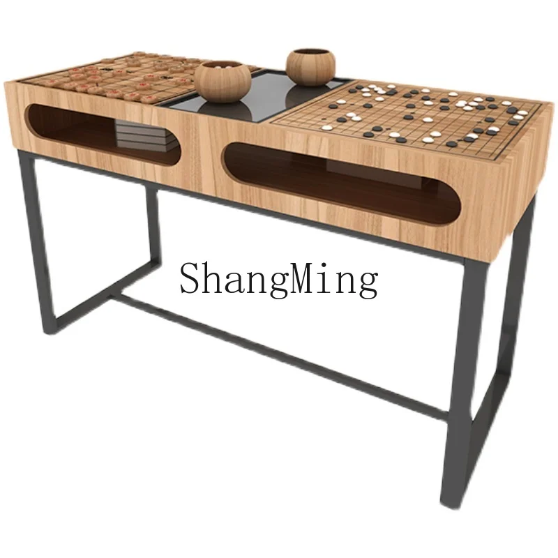 HJ chess Go table and chair combination dual-purpose kindergarten primary school training class ecological board
HJ chess Go table and chair combination dual-purpose kindergarten primary school training class ecological board