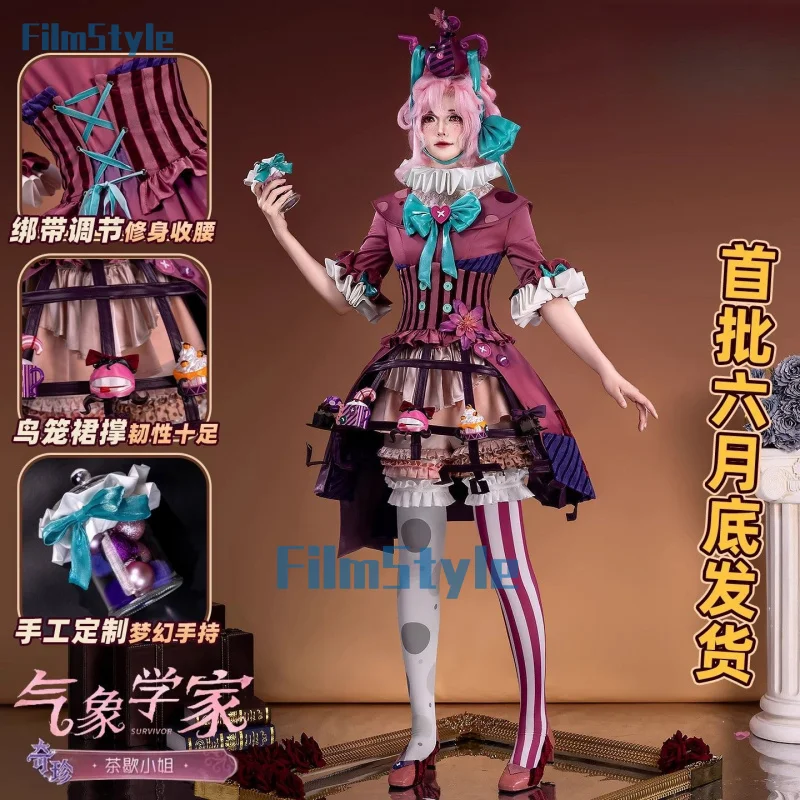 Identity Ⅴ Wendy Ford meteorologist Miss Tea Break Cosplay Costume Halloween New Lolita Dress Wig Props Accessories Women's Set
Identity Ⅴ Wendy Ford meteorologist Miss Tea Break Cosplay Costume Halloween New Lolita Dress Wig Props Accessories Women's Set