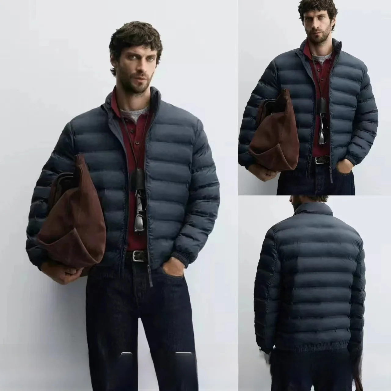 Lightweight Waterproof Cotton Jaet Zipper Collar Youth Faion Stand Fit Long Sve Busin Casual Pure Color Coat
Lightweight Waterproof Cotton Jaet Zipper Collar Youth Faion Stand Fit Long Sve Busin Casual Pure Color Coat