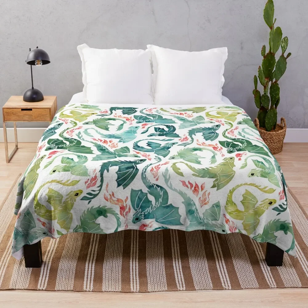 Dragon fire turquoise & green Throw Blanket Beautifuls Decoratives anime Blankets
Dragon fire turquoise & green Throw Blanket Beautifuls Decoratives anime Blankets