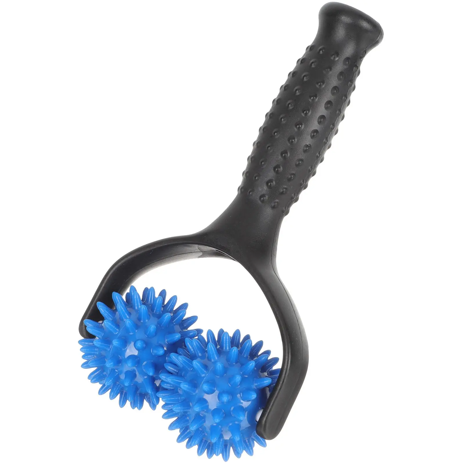 Massage Ball Roller Blue Black Handle Back Massager Stick Roller Massager Leg Relief Tool Portable Travel Use
Massage Ball Roller Blue Black Handle Back Massager Stick Roller Massager Leg Relief Tool Portable Travel Use