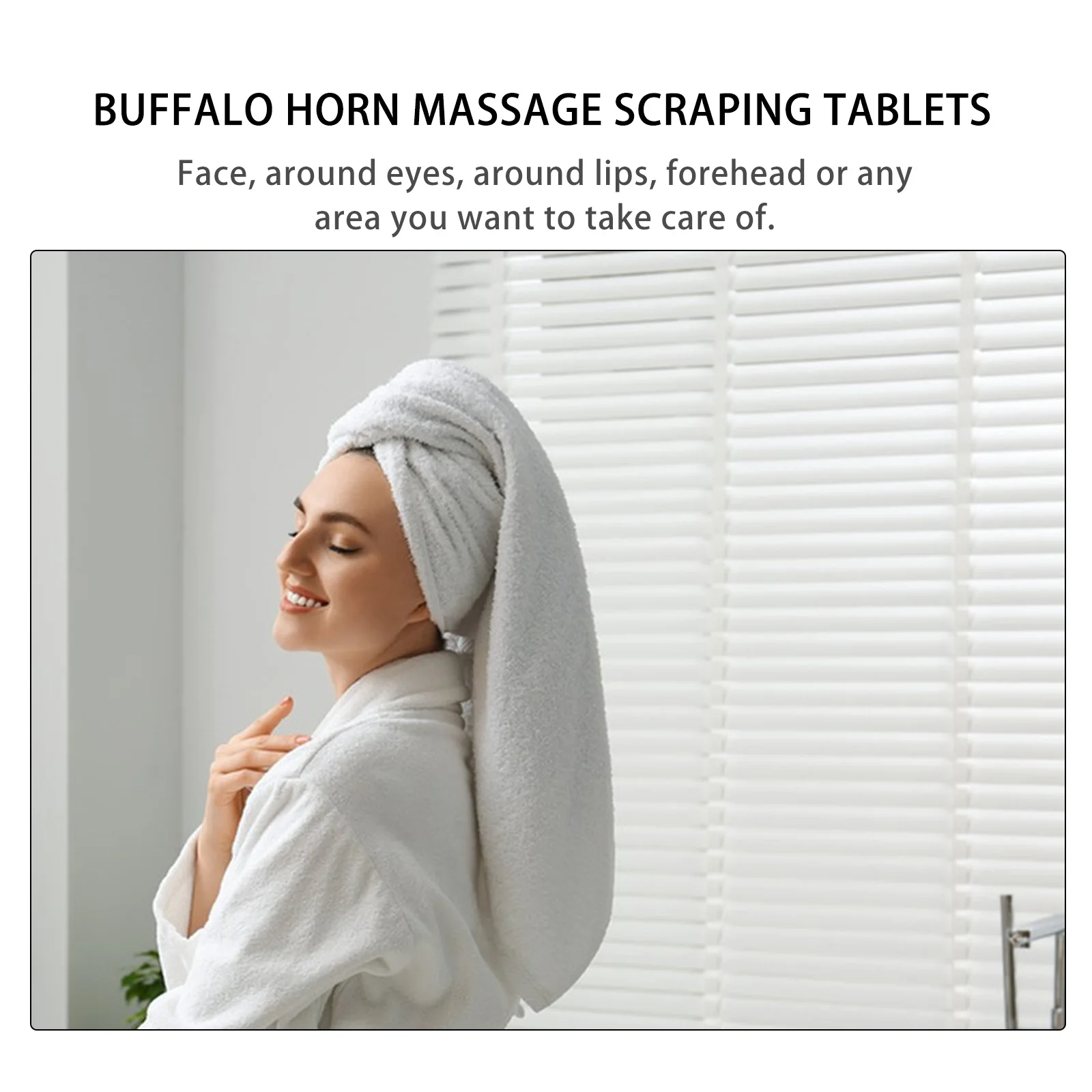 Black Natural Buffalo Horn Facial Massage Gua Board Lightweight Compact Promotes Circulation Enhances Complexion
Black Natural Buffalo Horn Facial Massage Gua Board Lightweight Compact Promotes Circulation Enhances Complexion