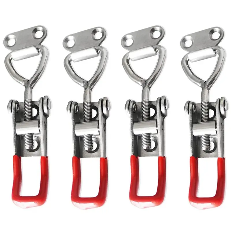 A98E-4PCS Замки из нержавеющей стали, регулируемые защелки, горизонтальный зажим для двери, быстрозажимной дверной болт-зажим
A98E-4PCS Замки из нержавеющей стали, регулируемые защелки, горизонтальный зажим для двери, быстрозажимной дверной болт-зажим