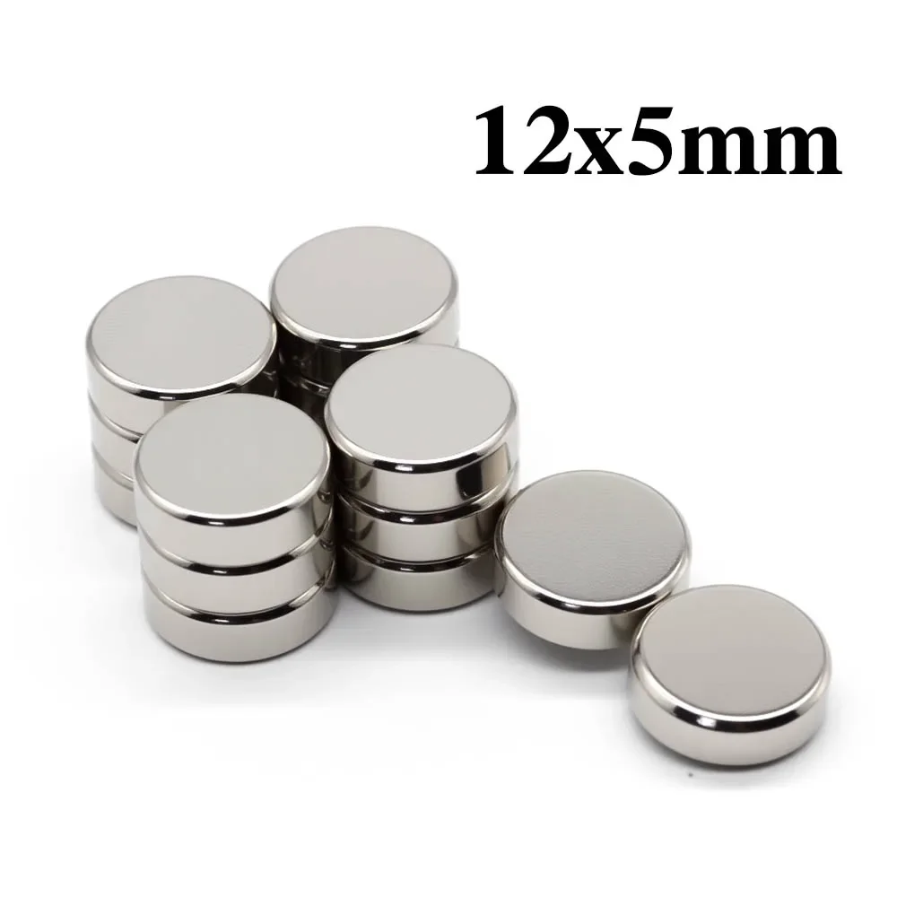 12x5mm Super Powerful Round Magnet Neodymium Magnet NdfeB N35 Strong Permanent Magnetic imanes Refrigerator Magnet
12x5mm Super Powerful Round Magnet Neodymium Magnet NdfeB N35 Strong Permanent Magnetic imanes Refrigerator Magnet