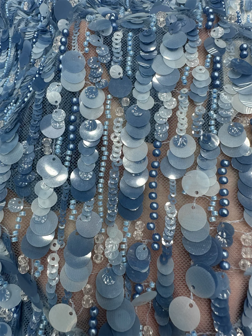Nigerian Luxury Sequins Tulle Lace Fabric 2025 High Quality Beaded African Lace Fabric French For Women Wedding Party Dresses
Nigerian Luxury Sequins Tulle Lace Fabric 2025 High Quality Beaded African Lace Fabric French For Women Wedding Party Dresses