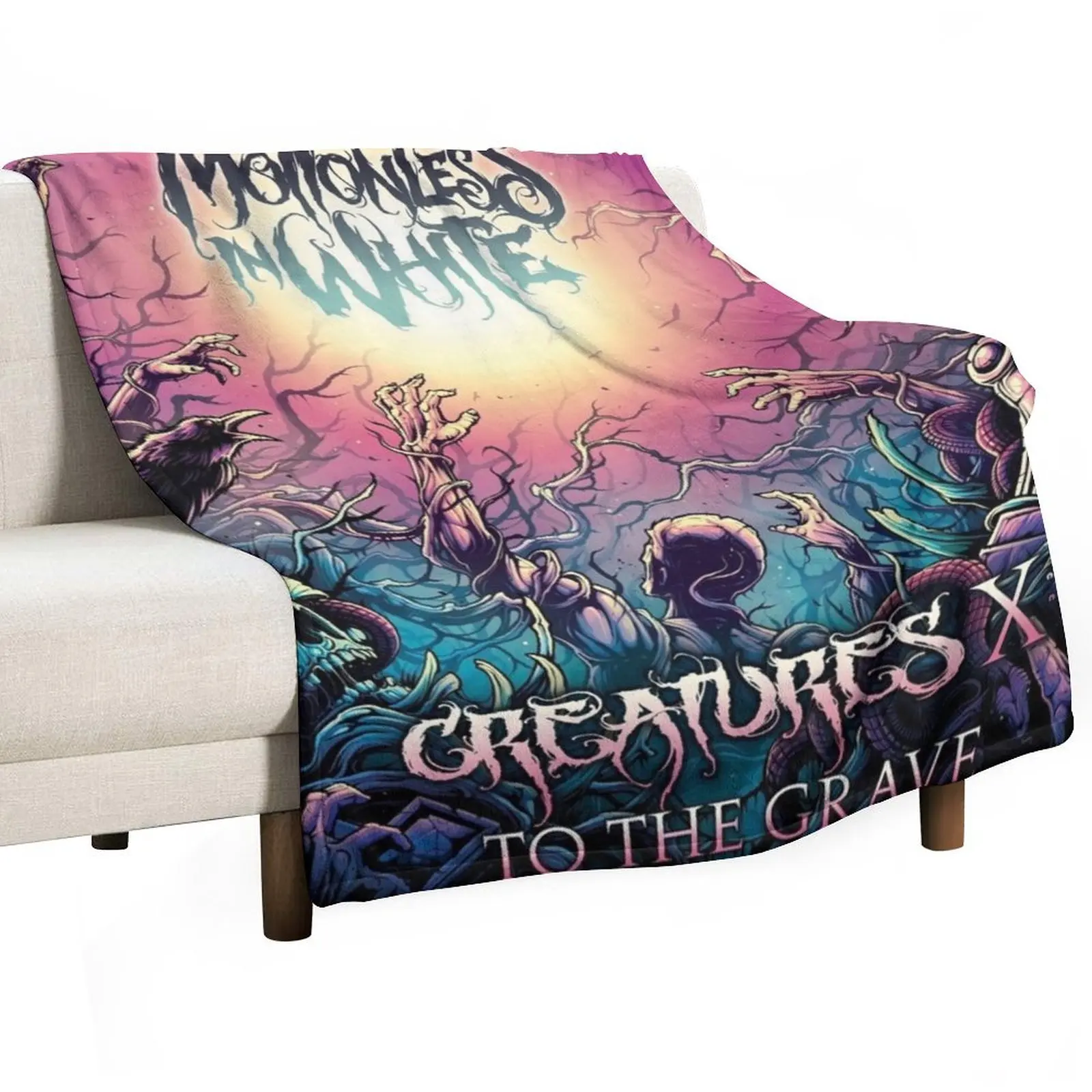 Motionless In White Throw Blanket for sofa blankets and throws Bed Beach Blankets
Motionless In White Throw Blanket for sofa blankets and throws Bed Beach Blankets