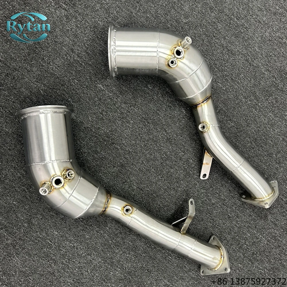 Rytan Performance 304 Stainless Steel Valvetronic Flow Straight Pipes Downpipe Exhaust System for Macan 2.9T
Rytan Performance 304 Stainless Steel Valvetronic Flow Straight Pipes Downpipe Exhaust System for Macan 2.9T