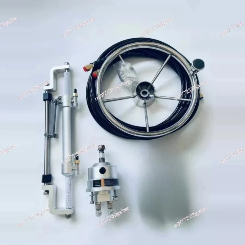 Hydraulic rudder for yacht, speedboat, suitable for 90 horsepower overboard hanging machine to front steering machine
Hydraulic rudder for yacht, speedboat, suitable for 90 horsepower overboard hanging machine to front steering machine