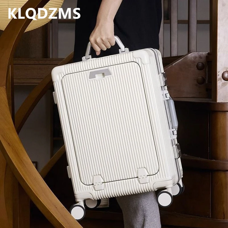 KLQDZMS Ручной дорожный чемодан с передним отверстием, посадочный ящик, чехол на колесике с зарядкой через USB, 20 дюймов, ящик для пароля, 24 дюйма, багаж
KLQDZMS Ручной дорожный чемодан с передним отверстием, посадочный ящик, чехол на колесике с зарядкой через USB, 20 дюймов, ящик для пароля, 24 дюйма, багаж