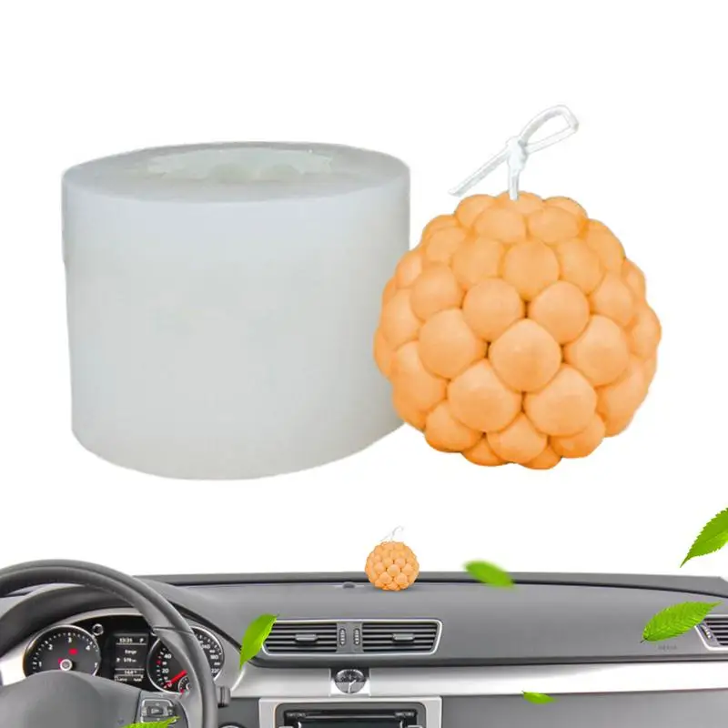 3D Bubble Ball Candle Molds Creative Silicone Molds Flexible Epoxy Silicone Resin Casting Wax Molds Candle Making Supplies
3D Bubble Ball Candle Molds Creative Silicone Molds Flexible Epoxy Silicone Resin Casting Wax Molds Candle Making Supplies