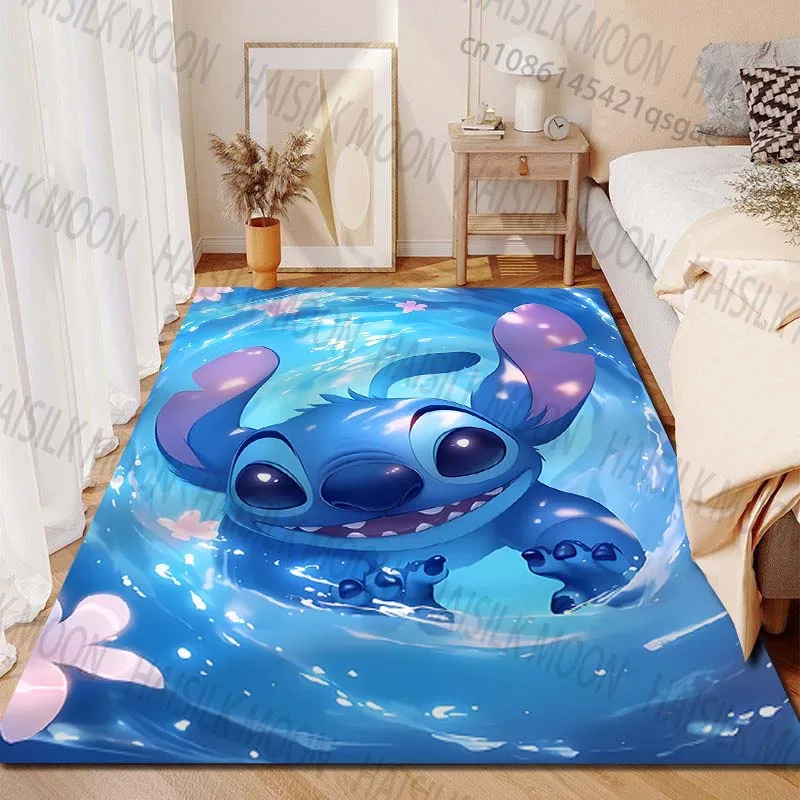 MINISO Disney Stitch Printing Carpet for Living Room Bedroom Kid's Room Home Decor Area Rug Sofa Cloakroom Play Mat for Gifts
MINISO Disney Stitch Printing Carpet for Living Room Bedroom Kid's Room Home Decor Area Rug Sofa Cloakroom Play Mat for Gifts