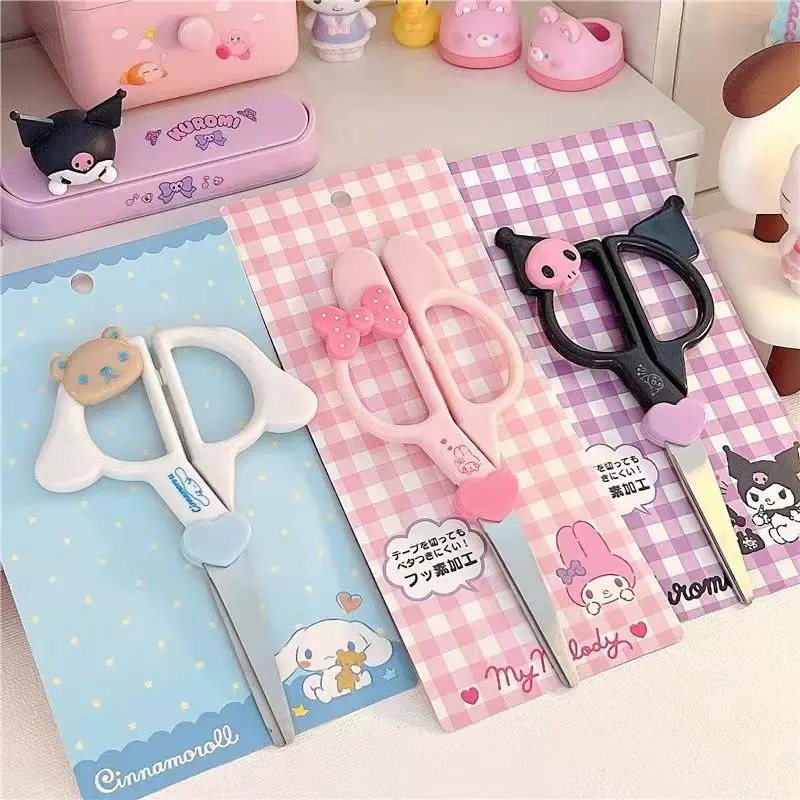 Kawaii Sanrio Library Anime Lomi My Melody Cinnamon Roll Paper Scissors Stainless Steel Girly Heart Exquisite Cartoon Stationery
Kawaii Sanrio Library Anime Lomi My Melody Cinnamon Roll Paper Scissors Stainless Steel Girly Heart Exquisite Cartoon Stationery