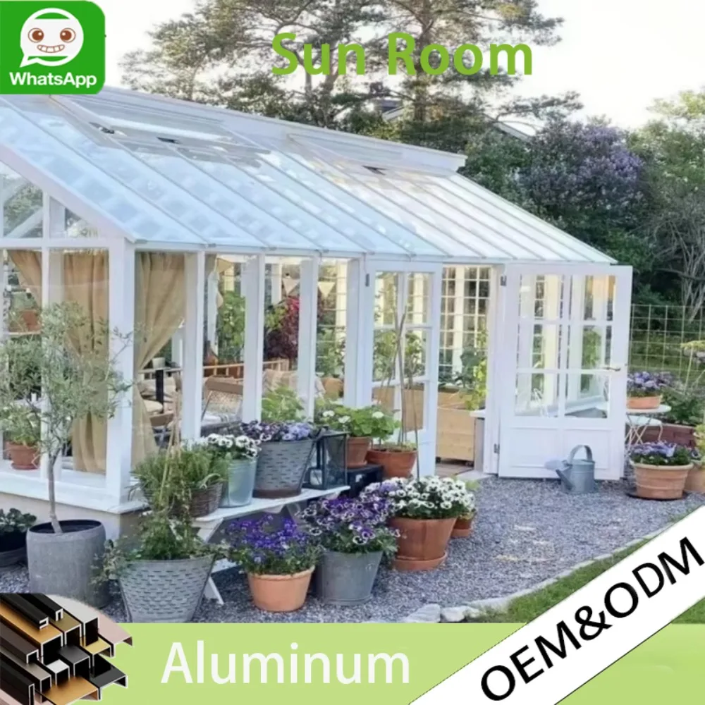Enclosed Insulated Sunroom Garden Terrace Glass, Aluminum Solarium Conservatory Outdoor Living Room Sun House for Villa
Enclosed Insulated Sunroom Garden Terrace Glass, Aluminum Solarium Conservatory Outdoor Living Room Sun House for Villa