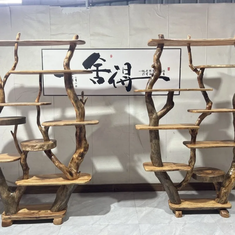 Homestay Fragrant Camphor Wood Light Luxury Bogu Shelf Shelf
Homestay Fragrant Camphor Wood Light Luxury Bogu Shelf Shelf