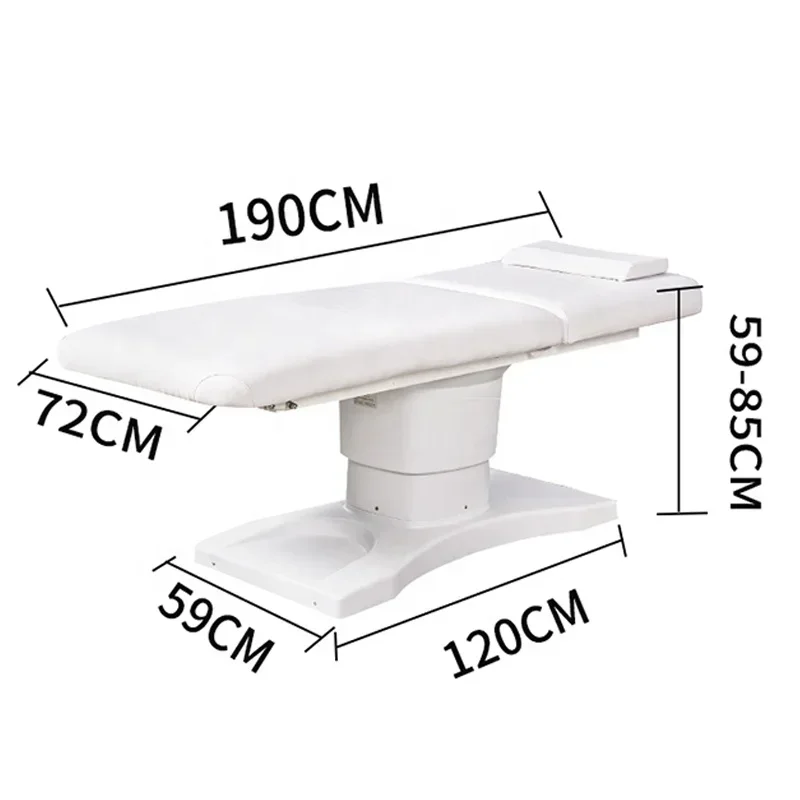 Electric Spa Massage White Color Spa Bed Massage Table Adjustable Facial Bed Electric Medical Clinic Electric Massage Table
Electric Spa Massage White Color Spa Bed Massage Table Adjustable Facial Bed Electric Medical Clinic Electric Massage Table
