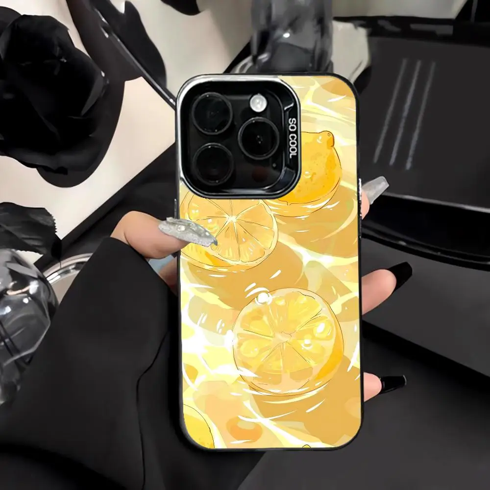 Cartoon Lemon Design Mobile Phone Case Shockproof and Anti Slip Frosted Suitable for iPhone 16 15 14 13 12 11 Pro Max Plus Mini
Cartoon Lemon Design Mobile Phone Case Shockproof and Anti Slip Frosted Suitable for iPhone 16 15 14 13 12 11 Pro Max Plus Mini