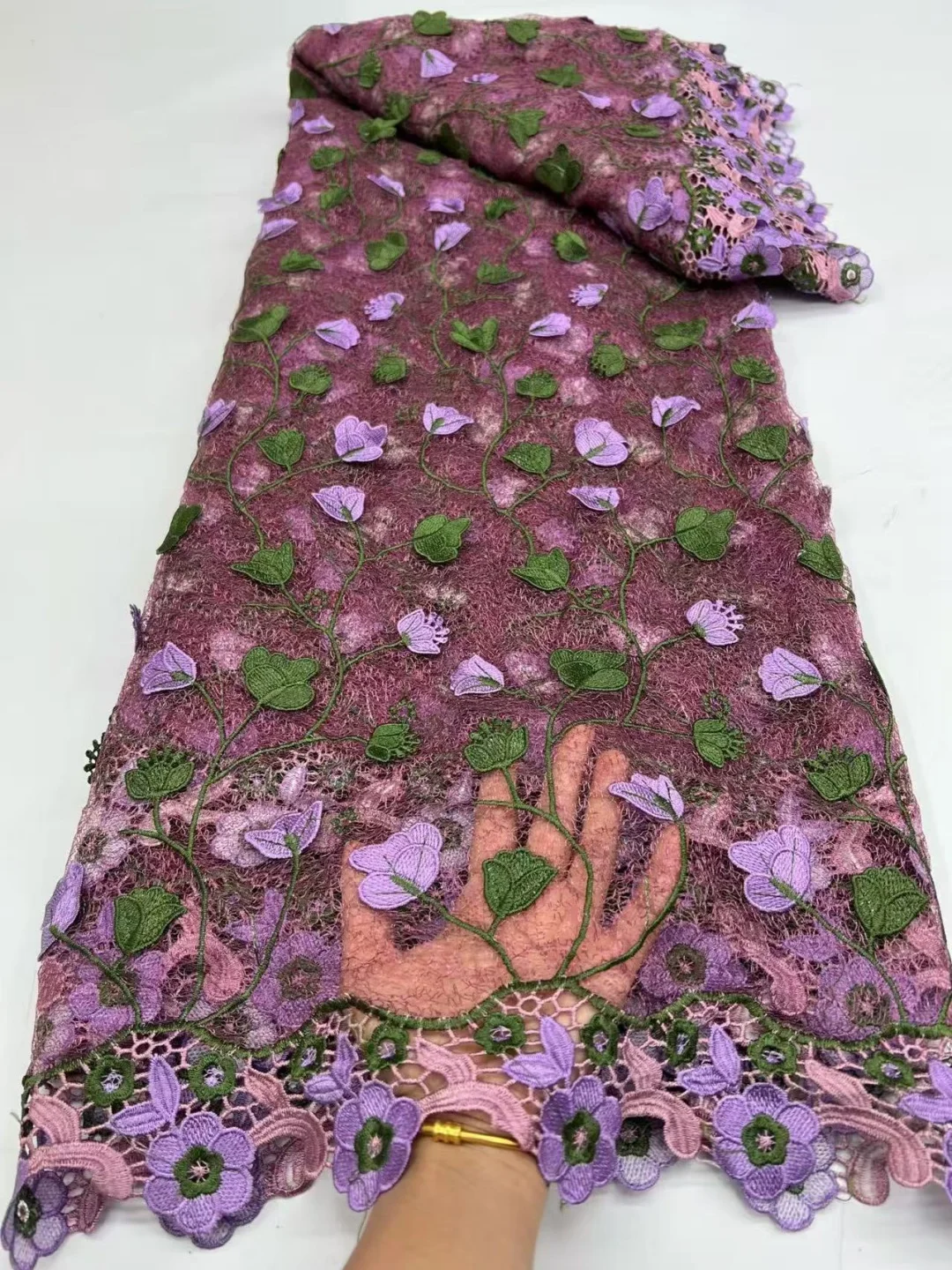 French Mesh Lace Fabric African Net Lace with Stones 2026 Latest Nigerian Embroidery Lace Dress for Women Wedding Party
French Mesh Lace Fabric African Net Lace with Stones 2026 Latest Nigerian Embroidery Lace Dress for Women Wedding Party