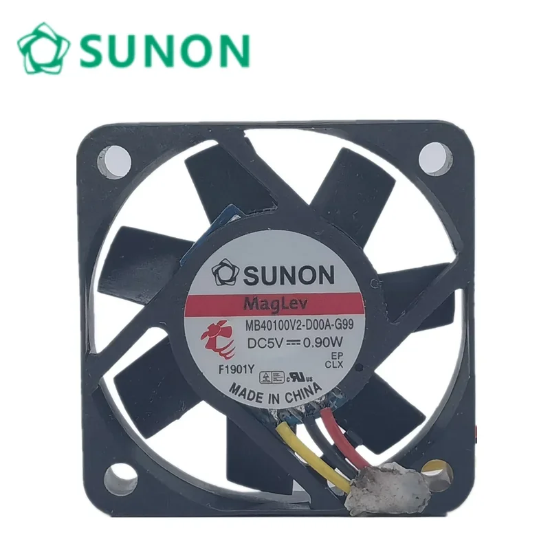 +Новинка для Sunon MB40100V2-D00A-G99 5 В 0,90 Вт 4010 40*40*10 мм 4 см охлаждающий вентилятор для шкафа дисплея 
+Новинка для Sunon MB40100V2-D00A-G99 5 В 0,90 Вт 4010 40*40*10 мм 4 см охлаждающий вентилятор для шкафа дисплея