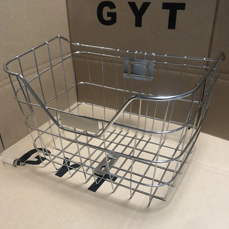 Stainless Steel Bicycle Basket Durable and Rust Resistant Universal Electric Bicycle Storage Basket Vegetable Basket Accessories
Stainless Steel Bicycle Basket Durable and Rust Resistant Universal Electric Bicycle Storage Basket Vegetable Basket Accessories