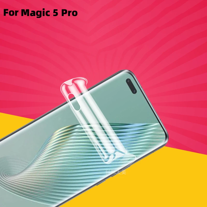 Soft Hydrogel Clear Screen Protector for Honor Magic 6/5 Pro/V2/RSR 10pcs
Soft Hydrogel Clear Screen Protector for Honor Magic 6/5 Pro/V2/RSR 10pcs