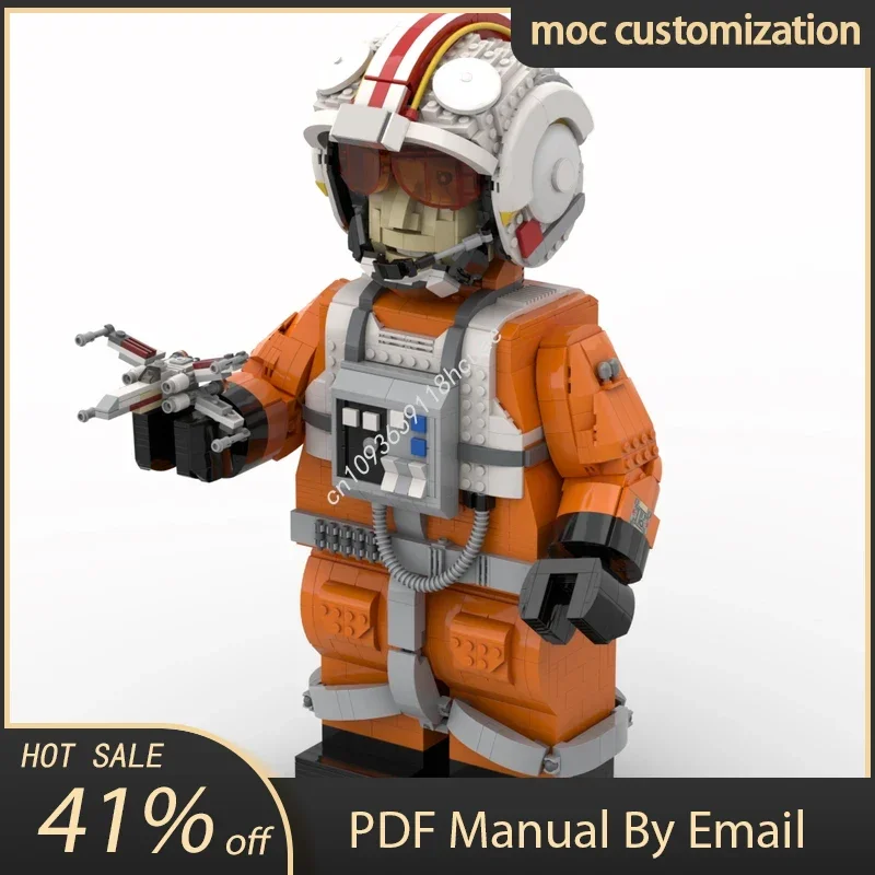 Moc Star Battle LukeSkywalker (Red Five) Мега-фигурка Модель Строительные блоки Кирпичи Diy Творческая сборка Развивающая игрушка Подарок ребенку
Moc Star Battle LukeSkywalker (Red Five) Мега-фигурка Модель Строительные блоки Кирпичи Diy Творческая сборка Развивающая игрушка Подарок ребенку