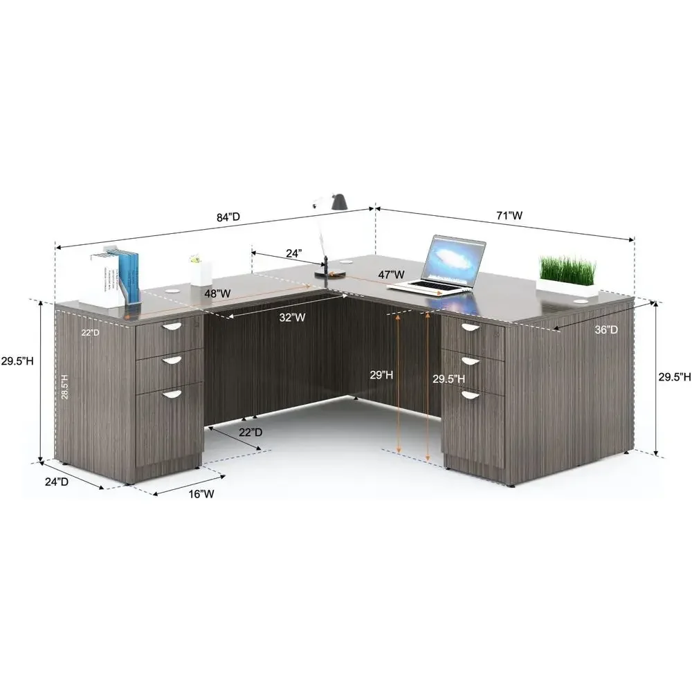 Special OfferOice L-Shape Desk With Pedestal In Dritwood
Special OfferOice L-Shape Desk With Pedestal In Dritwood