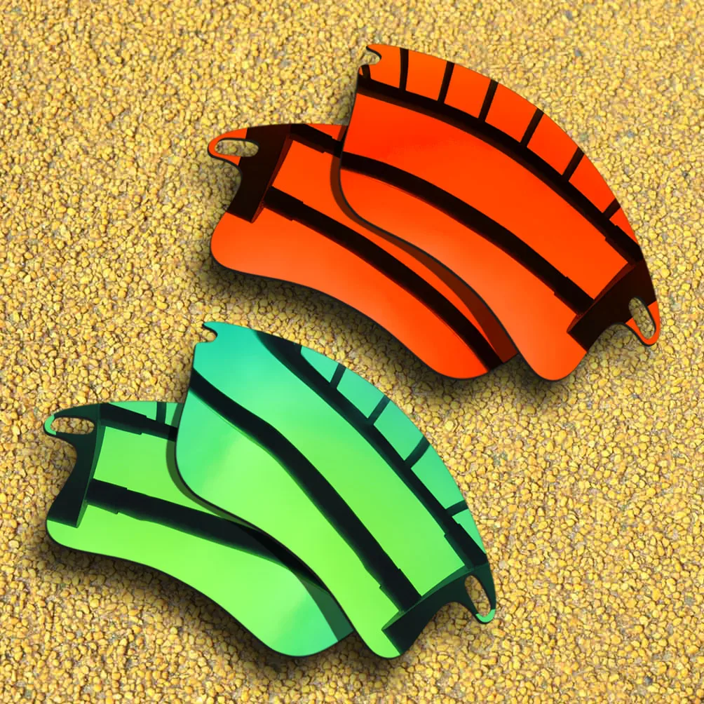 Orange Red & Green Mirrored Polarized Replacement Lenses for-Oakley Fast Jacket XL Frame 100% UVA & UVB
Orange Red & Green Mirrored Polarized Replacement Lenses for-Oakley Fast Jacket XL Frame 100% UVA & UVB