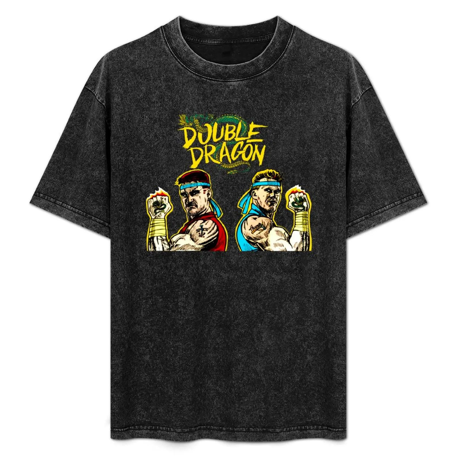 Double Dragon T-Shirt Casual Fashion Short Sleeve Cotton T-Shirt
Double Dragon T-Shirt Casual Fashion Short Sleeve Cotton T-Shirt