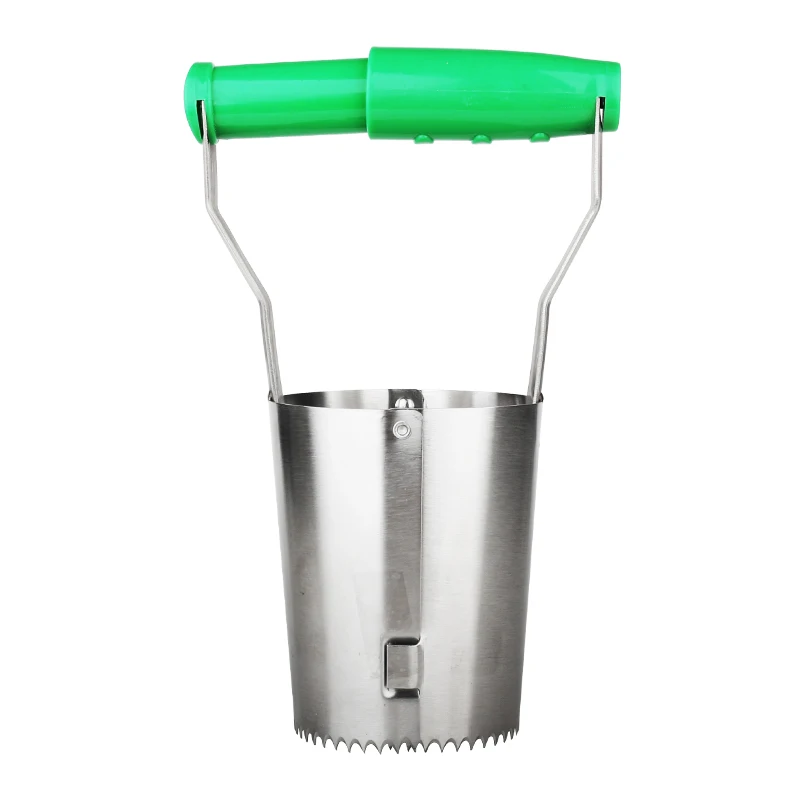 Seedling transplanter Stainless steel horticulture Garden tube transplant Hole punch
Seedling transplanter Stainless steel horticulture Garden tube transplant Hole punch